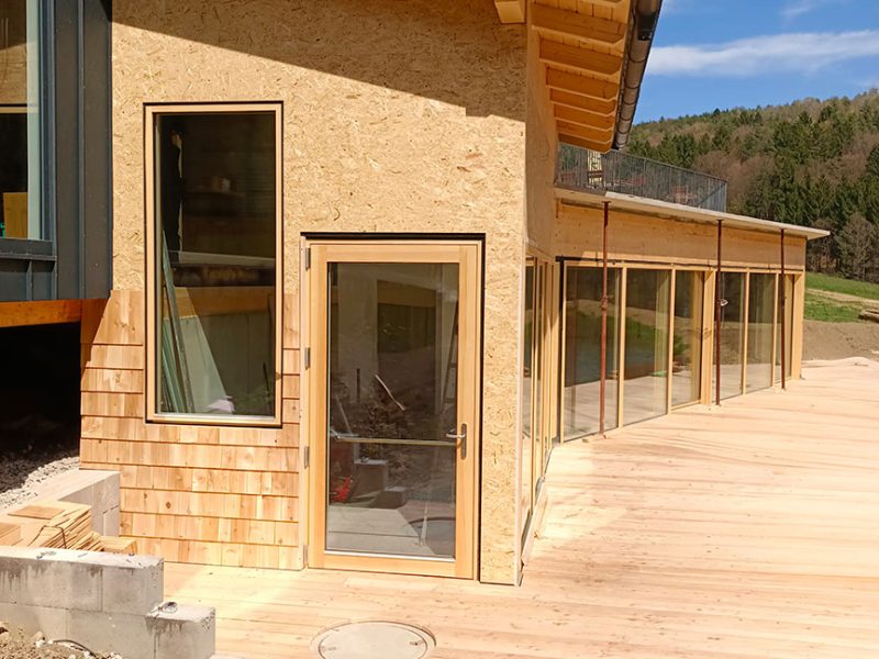 Holzfassade